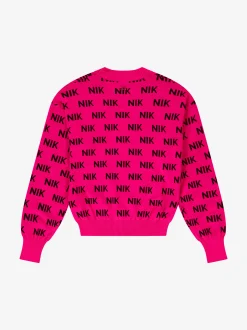 Aansluitende trui met NIK&NIK logo patroon