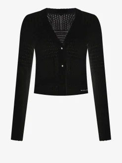 Ajour knit cardigan