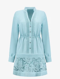 A-line jurk met kant