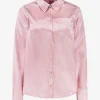Blouse met all over N logo