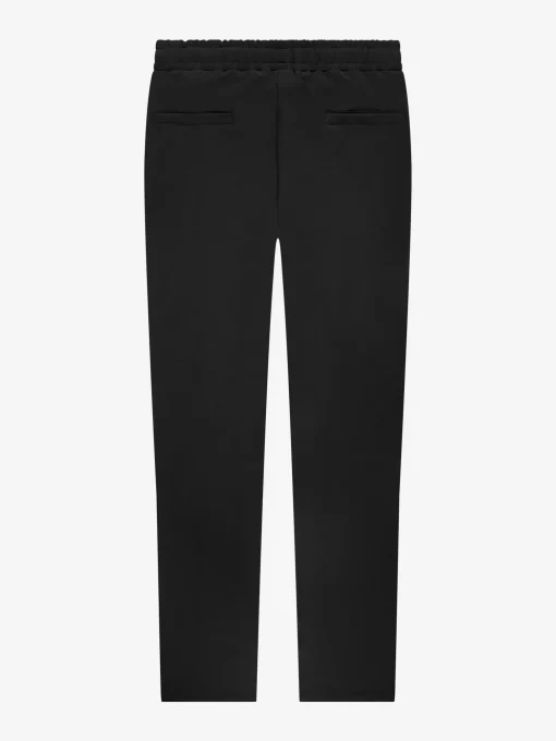 Broek met elastische tailleband en koord
