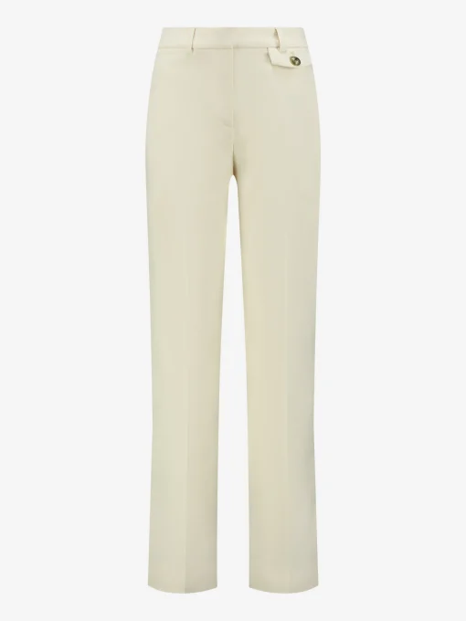 Broek met middelhoge taille