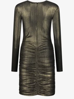 Fitted metallic jurk