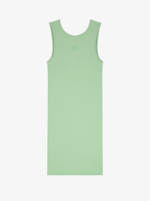 Fitted rib dress