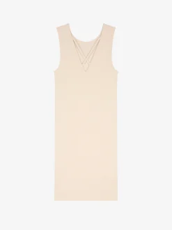 Fitted rib dress