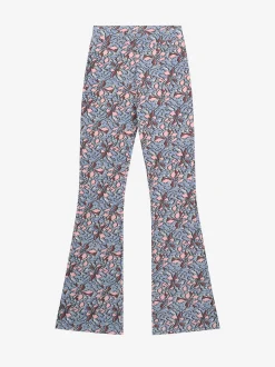 Flared broek met print