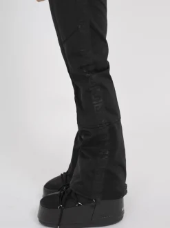 Flared ski broek met verstelbare taille