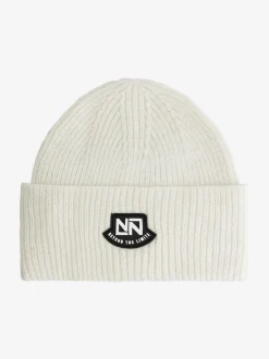 Gebreide muts met NIK&NIK logo patch