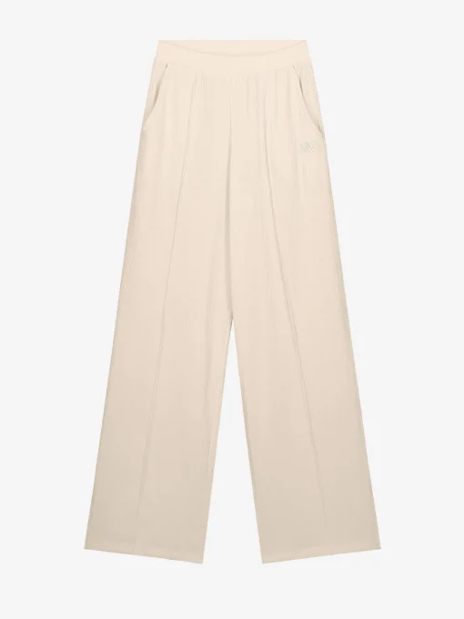 High rise broek met split