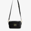 Leren-look tas met FH gesp