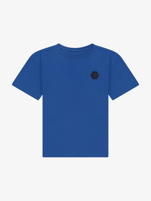 Losvallend T-shirt met N&N logo patch