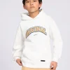 Losvallende hoodie met print