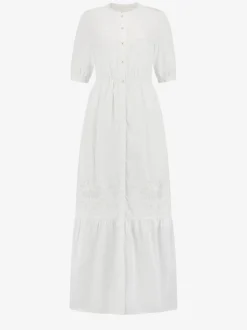 Maxi jurk met embroidery
