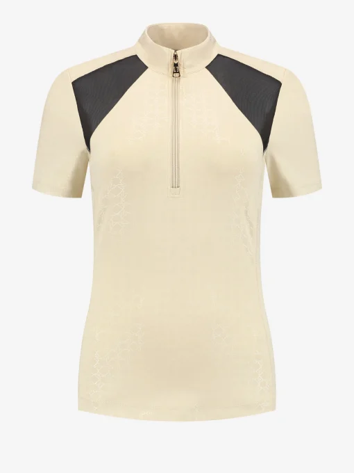 Mesh top met N patroon