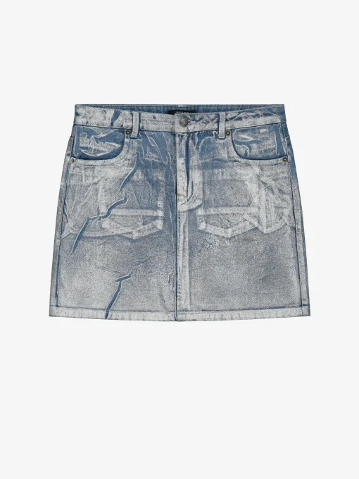 Metallic rok