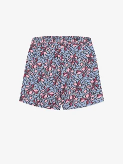 mid rise skort met print