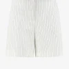 Short met krijtstreep