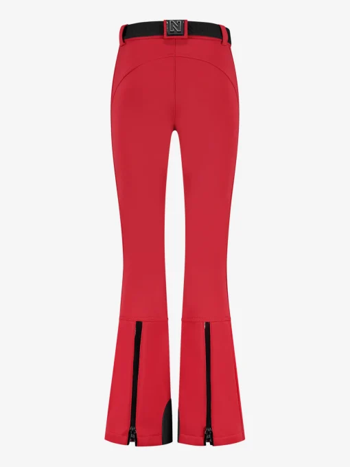 Ski broek met flared pasvorm en verstelbare riem