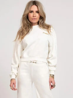 Sweater met ketting detail