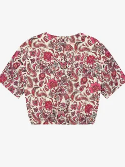 Top met print