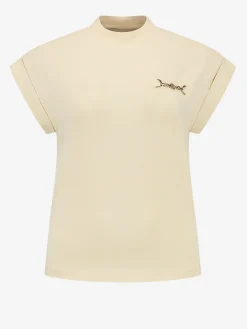 T-shirt met boxy fit