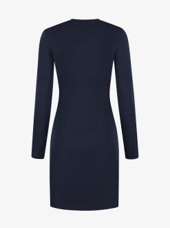 Aansluitende jurk met lange mouwen