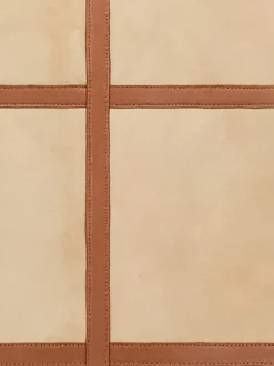 Alleen in de winkel - Lammy coat met contrast biezen