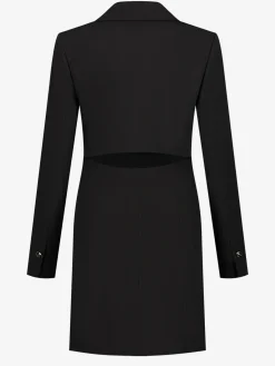 Blazerjurk met open rug