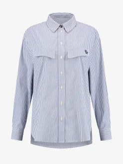 Blouse met strepen
