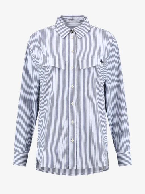 Blouse met strepen