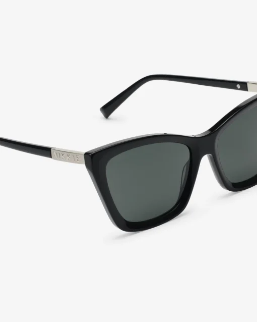 Cat-eye zonnebril met acetaat montuur