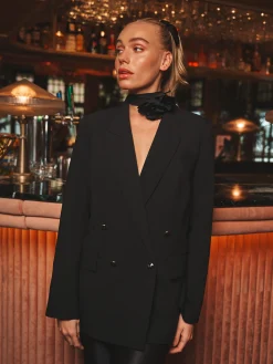 Double-breasted blazer