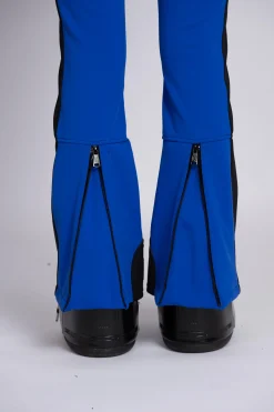 Flared ski broek met elastische riem