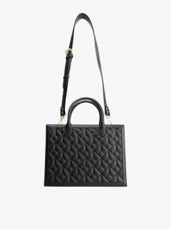 Gewatteerde shopper met N-logo