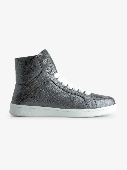 Hoge sneaker met glitters