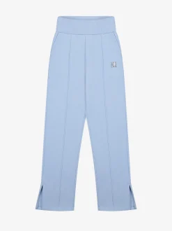 Joggingbroek met pailletten logo