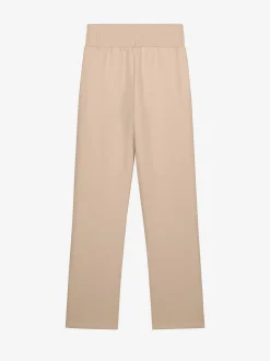 Joggingbroek met pailletten logo