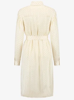 Jurk met logo patroon