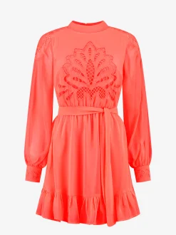 Jurk met mesh