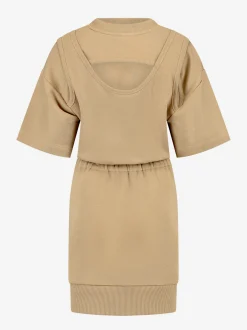 Jurk met open rug detail