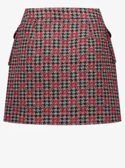 Korte tweed rok