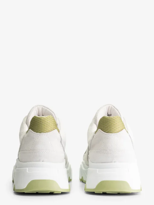 Lage sneakers met mesh