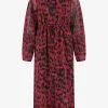 Lange jurk met luipaardprint