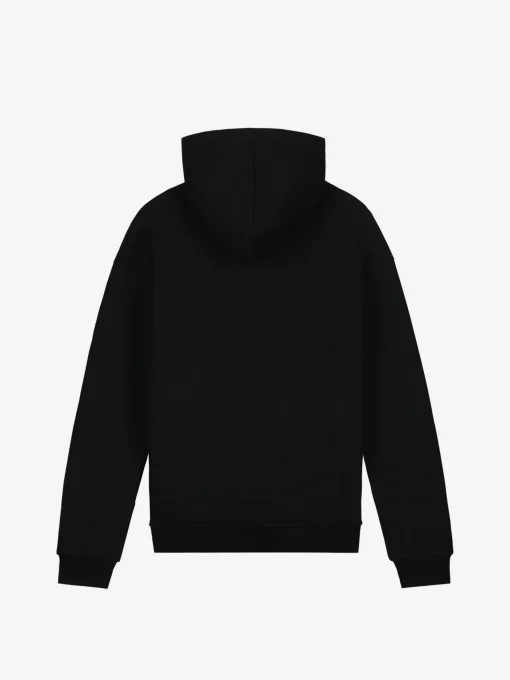 Losvallende hoodie met grafische print