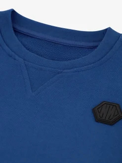 Losvallende trui met N&N logo patch