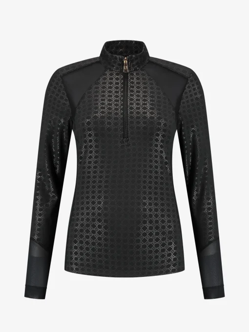Mesh top met N patroon