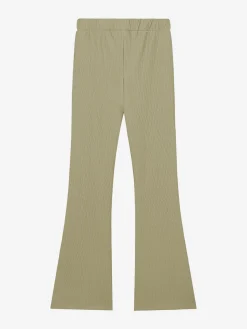 Mid rise flared broek