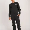 Mid rise sweatpants met logo