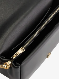 Midi schoudertas met flap-over