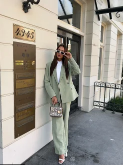 Pantalon met aantrekkoord